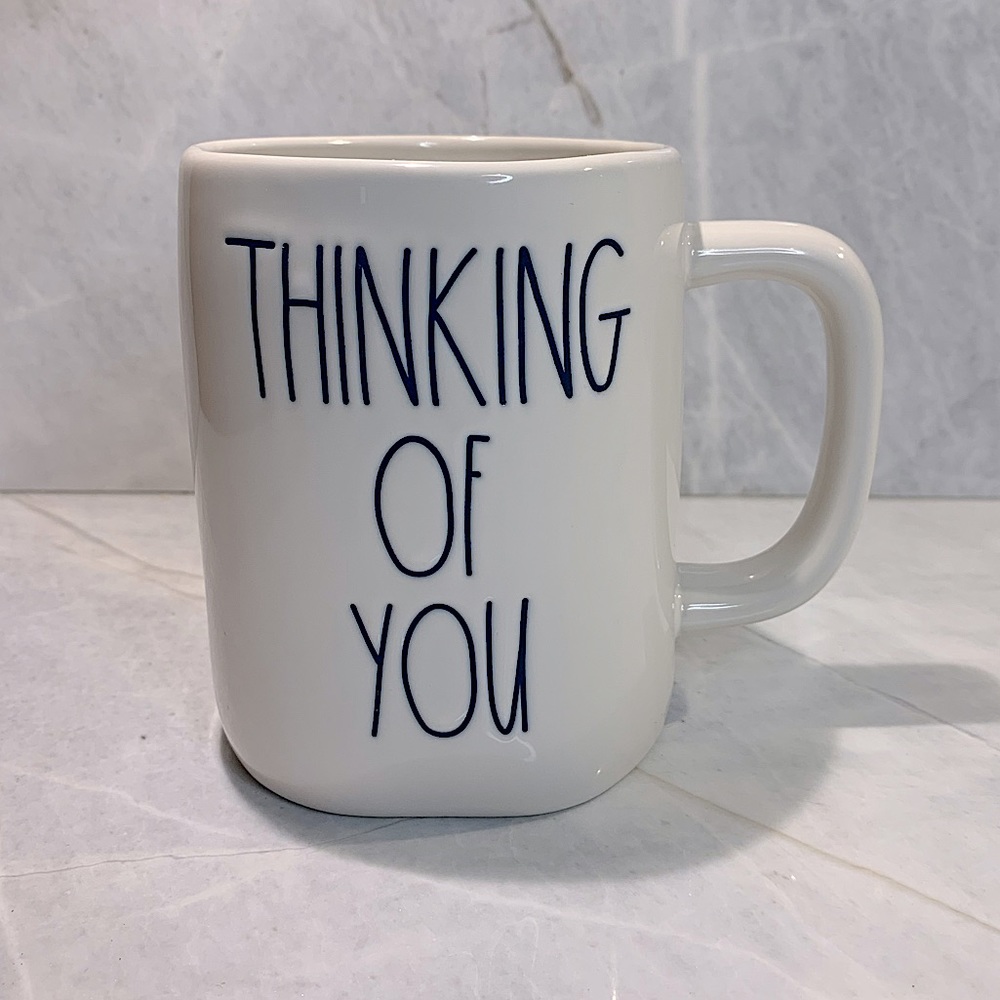NWT Rae Dunn ‘Thinking of You’ oversized mug